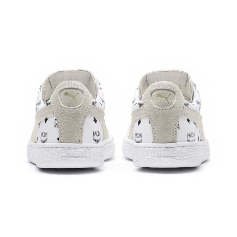 MCM x Puma Suede Classic 50 White | 366299-02 | Grailify